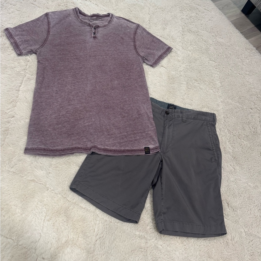 J. Crew Shorts with Lucky Brand Shirt